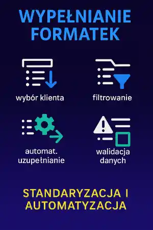 Wypełnianie formatek